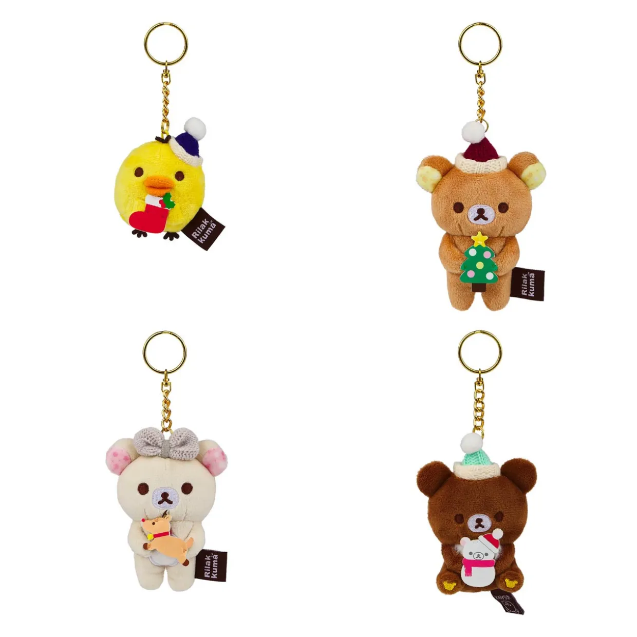 Rilakkuma BLIND BOX San-X Original Holiday Series Keychain - 1pc | Keychains | Blind Boxes
