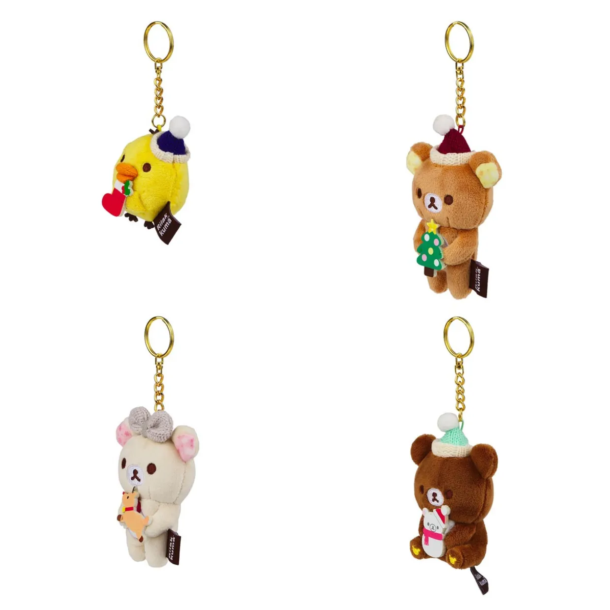 Rilakkuma BLIND BOX San-X Original Holiday Series Keychain - 1pc | Keychains | Blind Boxes
