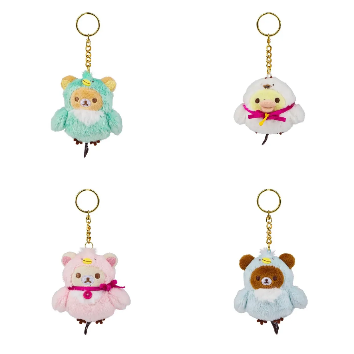 Rilakkuma BLIND BOX San-X Original Swan Series Keychain Plush - 1pc | Keychains | Blind Boxes