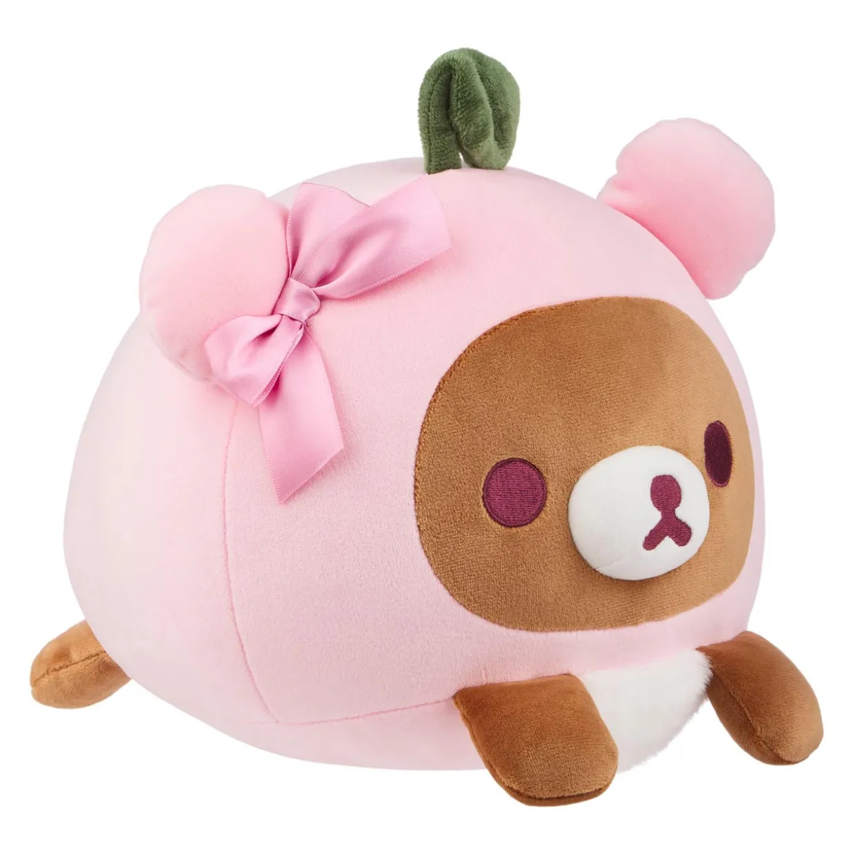 chairoikoguma_sanx_original_cherry_mochi_cushion_plush__pink_3.webp Rilakkuma Chairoikoguma San-X Original Cherry Mochi Cushion Plush - Pink | Rilakkuma | Plush