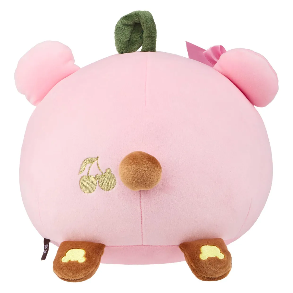 chairoikoguma_sanx_original_cherry_mochi_cushion_plush__pink_4.webp Rilakkuma Chairoikoguma San-X Original Cherry Mochi Cushion Plush - Pink | Rilakkuma | Plush