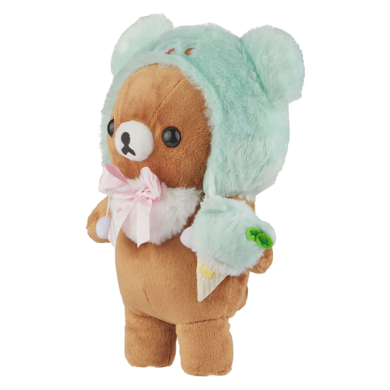 Rilakkuma Chairoikoguma San-X Original Happy Ice Cream Series Plush - Medium | Rilakkuma