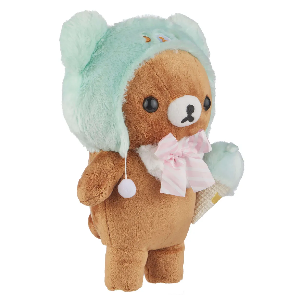 Rilakkuma Chairoikoguma San-X Original Happy Ice Cream Series Plush - Medium | Rilakkuma
