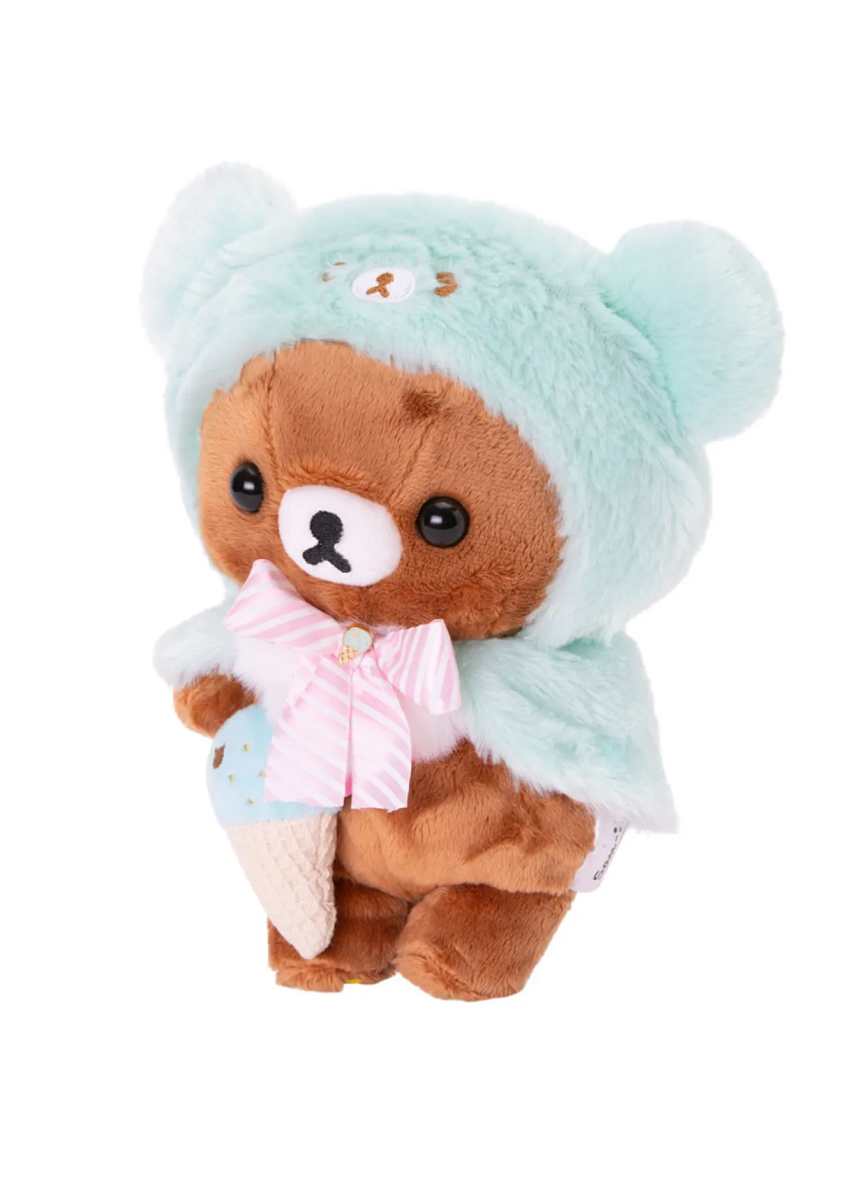 chairoikoguma_sanx_original_happy_ice_cream_series_plush__small_5.webp Rilakkuma Chairoikoguma San-X Original Happy Ice Cream Series Plush - Small | Rilakkuma | Plush