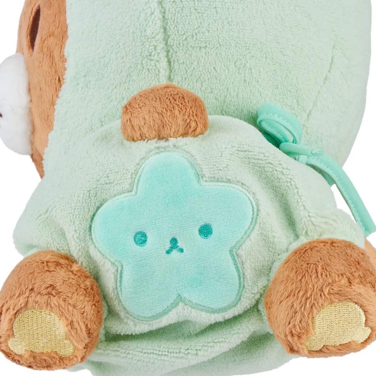 Rilakkuma Chairoikoguma San-X Original Minna De Usausababy Series Laydown Plush | Rilakkuma | Plush