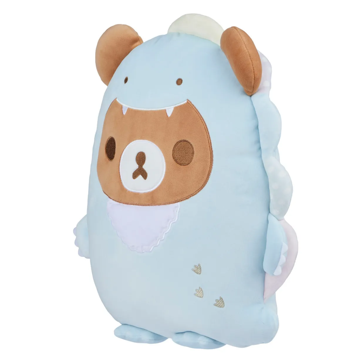 chairoikoguma_sanx_original_plays_with_dino_flat_mochi_series_plush__pastel_blue_2.webp Rilakkuma Chairoikoguma San-X Original Plays with Dino Flat Mochi Series Plush - Pastel Blue | Rilakkuma | Plush