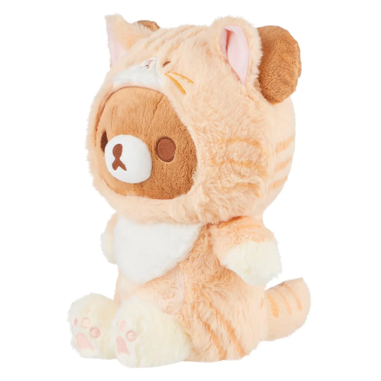 chairoikoguma_sanx_original_sitting_cat_costume_plush__medium_2.webp Rilakkuma Chairoikoguma San-X Original Sitting Cat Costume Plush - Medium | Rilakkuma | Plush