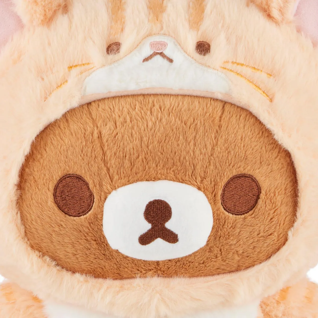 chairoikoguma_sanx_original_sitting_cat_costume_plush__medium_5.webp Rilakkuma Chairoikoguma San-X Original Sitting Cat Costume Plush - Medium | Rilakkuma | Plush