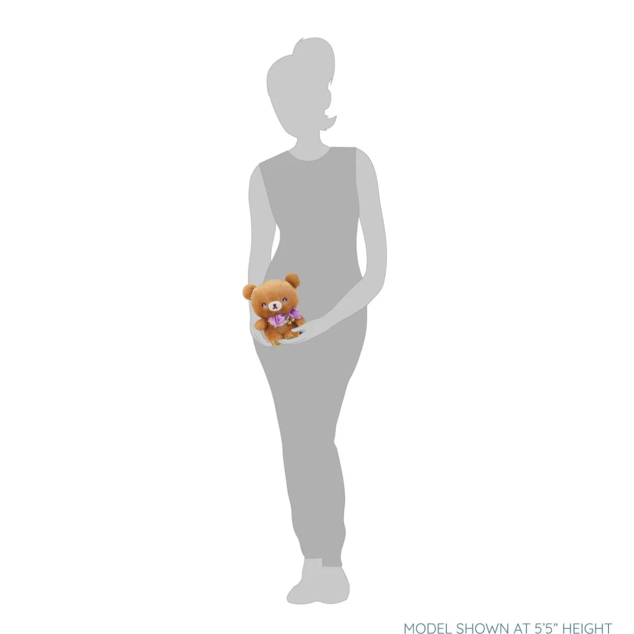 Rilakkuma Chairoikoguma San-X Original with a Shining Jewel Cherry Plush | Rilakkuma | Plush