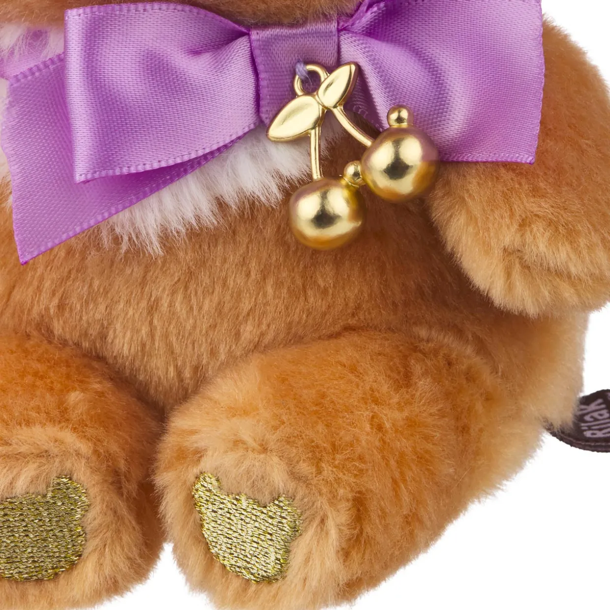 chairoikoguma_sanx_original_with_a_shining_jewel_cherry_plush_2.webp Rilakkuma Chairoikoguma San-X Original with a Shining Jewel Cherry Plush | Rilakkuma | Plush