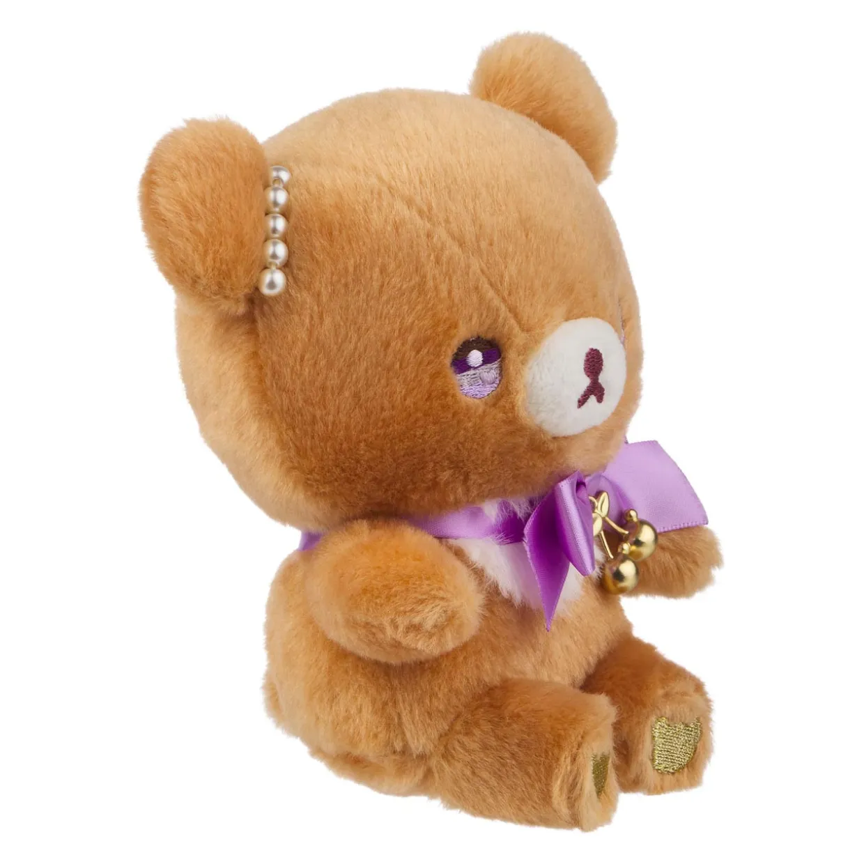 chairoikoguma_sanx_original_with_a_shining_jewel_cherry_plush_7.webp Rilakkuma Chairoikoguma San-X Original with a Shining Jewel Cherry Plush | Rilakkuma | Plush