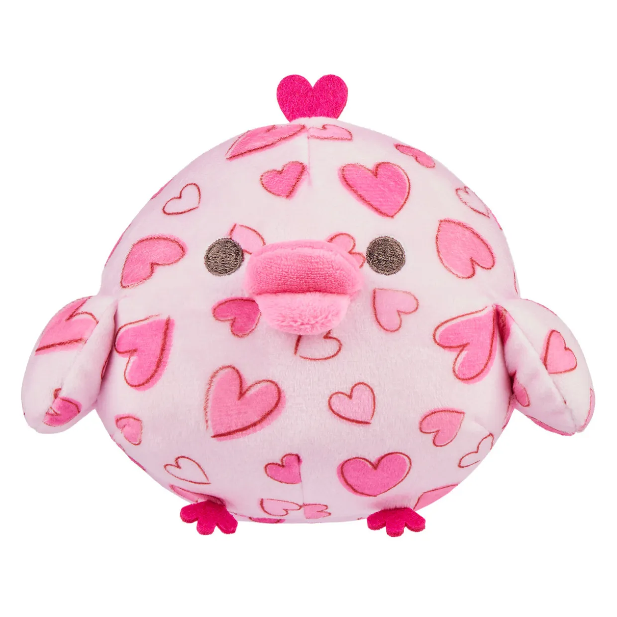 Rilakkuma Kiiroitori San-X Original Forever Love Series Plush - Pink/Red | Rilakkuma | Plush