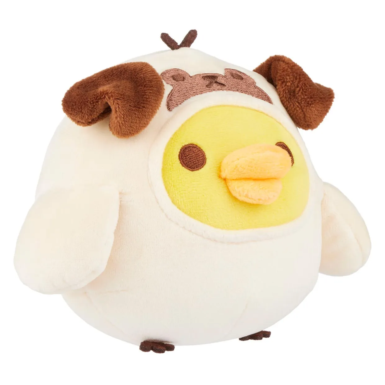 kiiroitori_sanx_original_pug_costume_plush__small_4.webp Rilakkuma Kiiroitori San-X Original Pug Costume Plush - Small | Rilakkuma | Plush