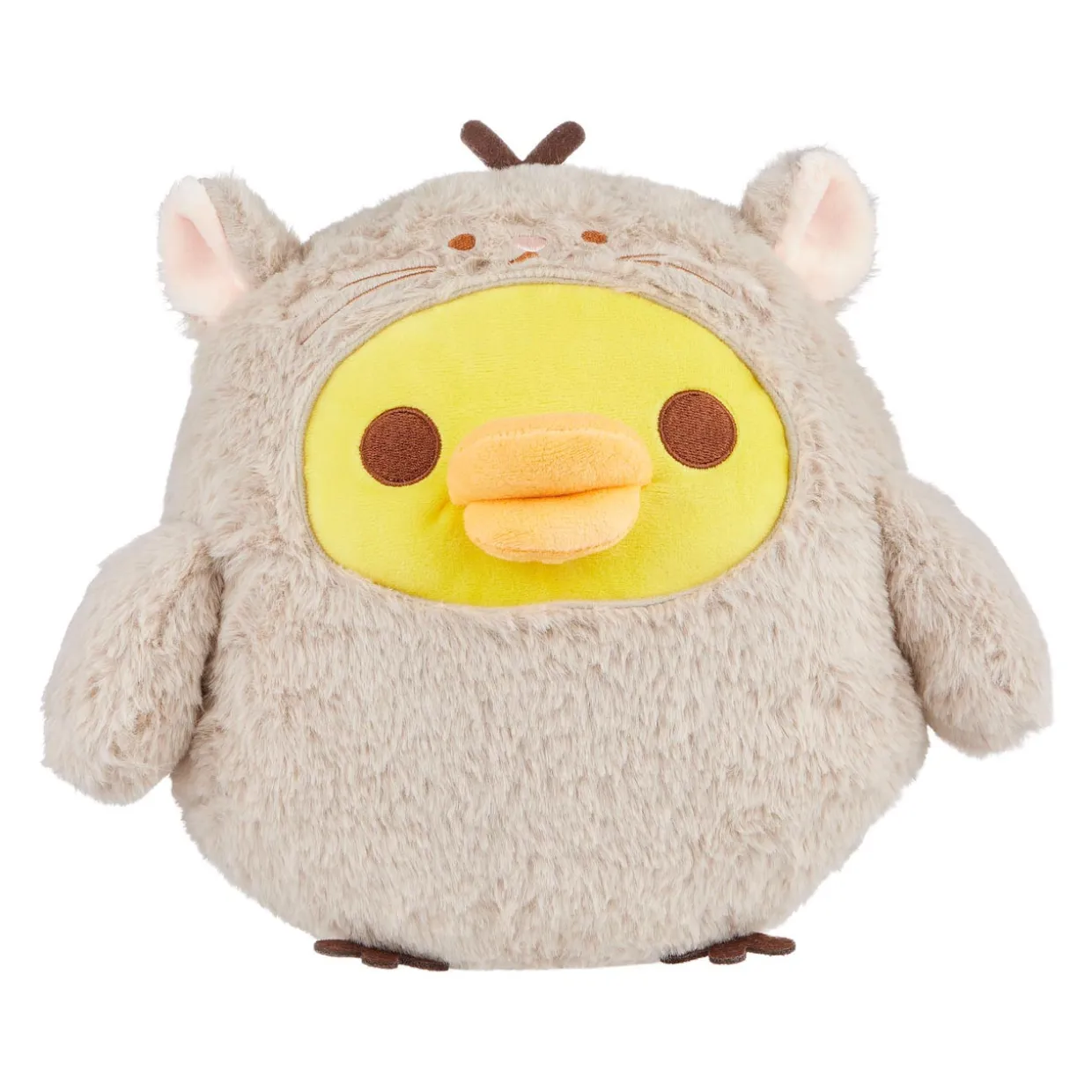 Rilakkuma Kiiroitori San-X Original Sitting Chinchilla Costume Plush - Medium | Rilakkuma | Plush