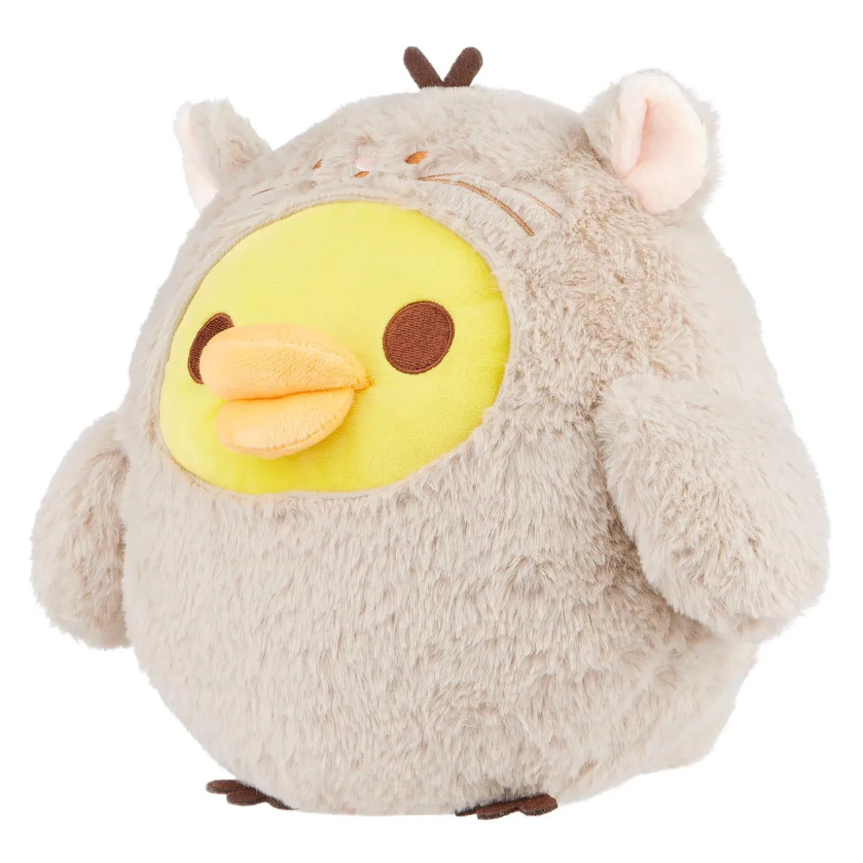 kiiroitori_sanx_original_sitting_chinchilla_costume_plush__medium_2.webp Rilakkuma Kiiroitori San-X Original Sitting Chinchilla Costume Plush - Medium | Rilakkuma | Plush
