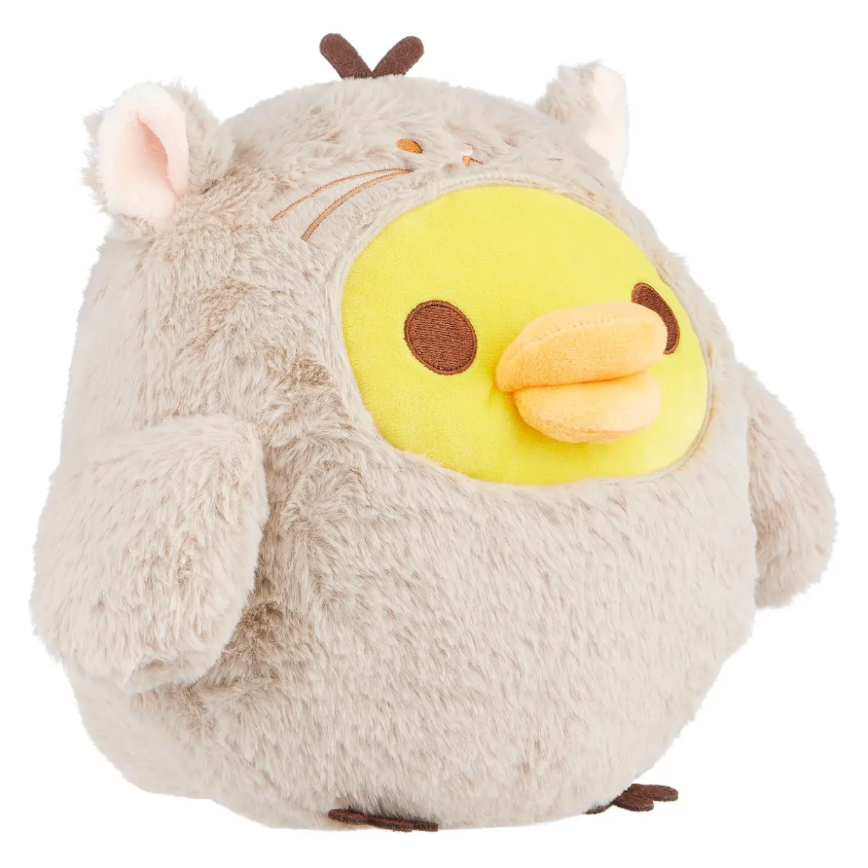 kiiroitori_sanx_original_sitting_chinchilla_costume_plush__medium_4.webp Rilakkuma Kiiroitori San-X Original Sitting Chinchilla Costume Plush - Medium | Rilakkuma | Plush