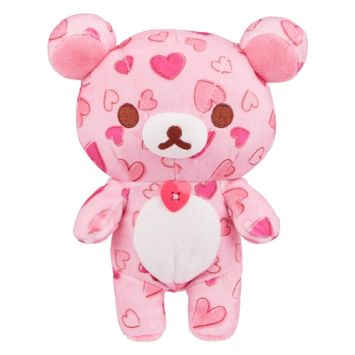 Rilakkuma Ko San-X Original Forever Love Series Plush - Pink/Red | Rilakkuma | Plush