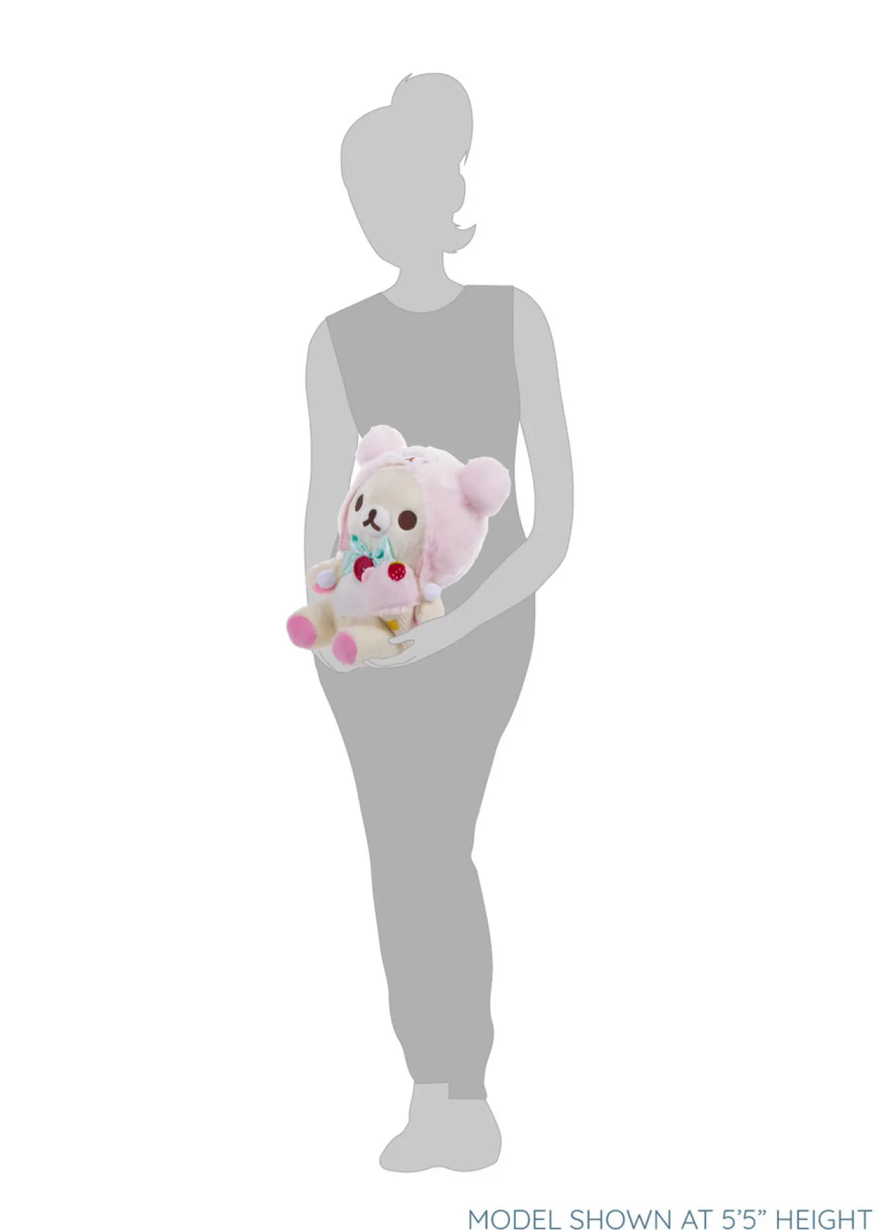 Rilakkuma Ko San-X Original Happy Ice Cream Series Plush - Medium | Rilakkuma | Plush