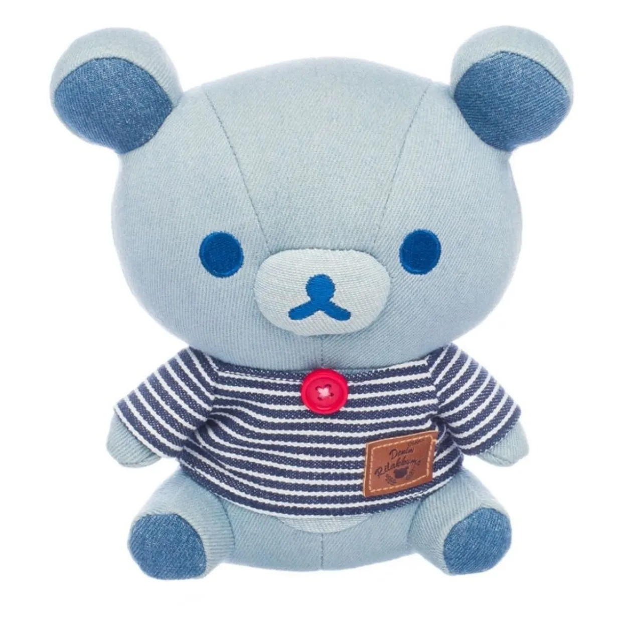 Rilakkuma Ko San-X Original in Denim Series Plush - Small | Rilakkuma | Plush