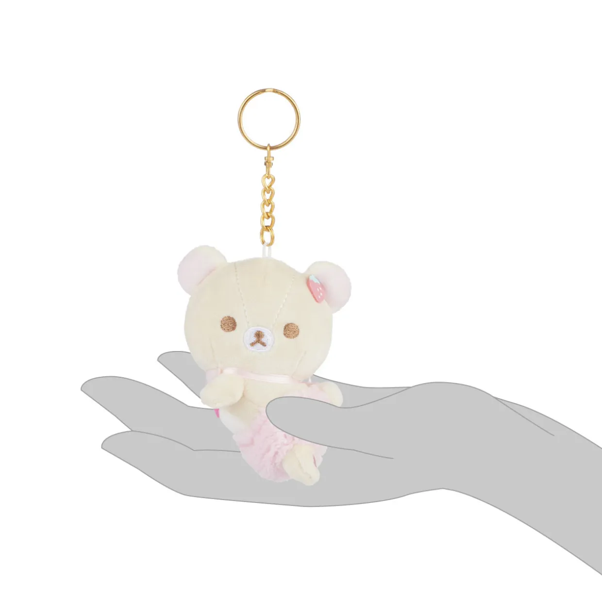 Rilakkuma Ko San-X Original Minna De Usausababy Series Keychain Plush | Keychains