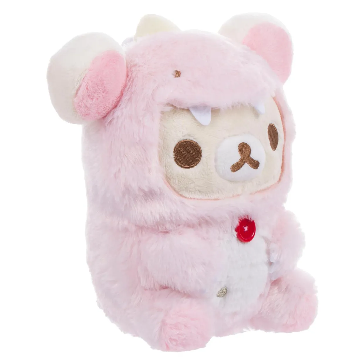 korilakkuma_sanx_original_plays_with_dino_series_plush__pastel_pink_2.webp Rilakkuma Ko San-X Original Plays with Dino Series Plush - Pastel Pink | Rilakkuma | Plush