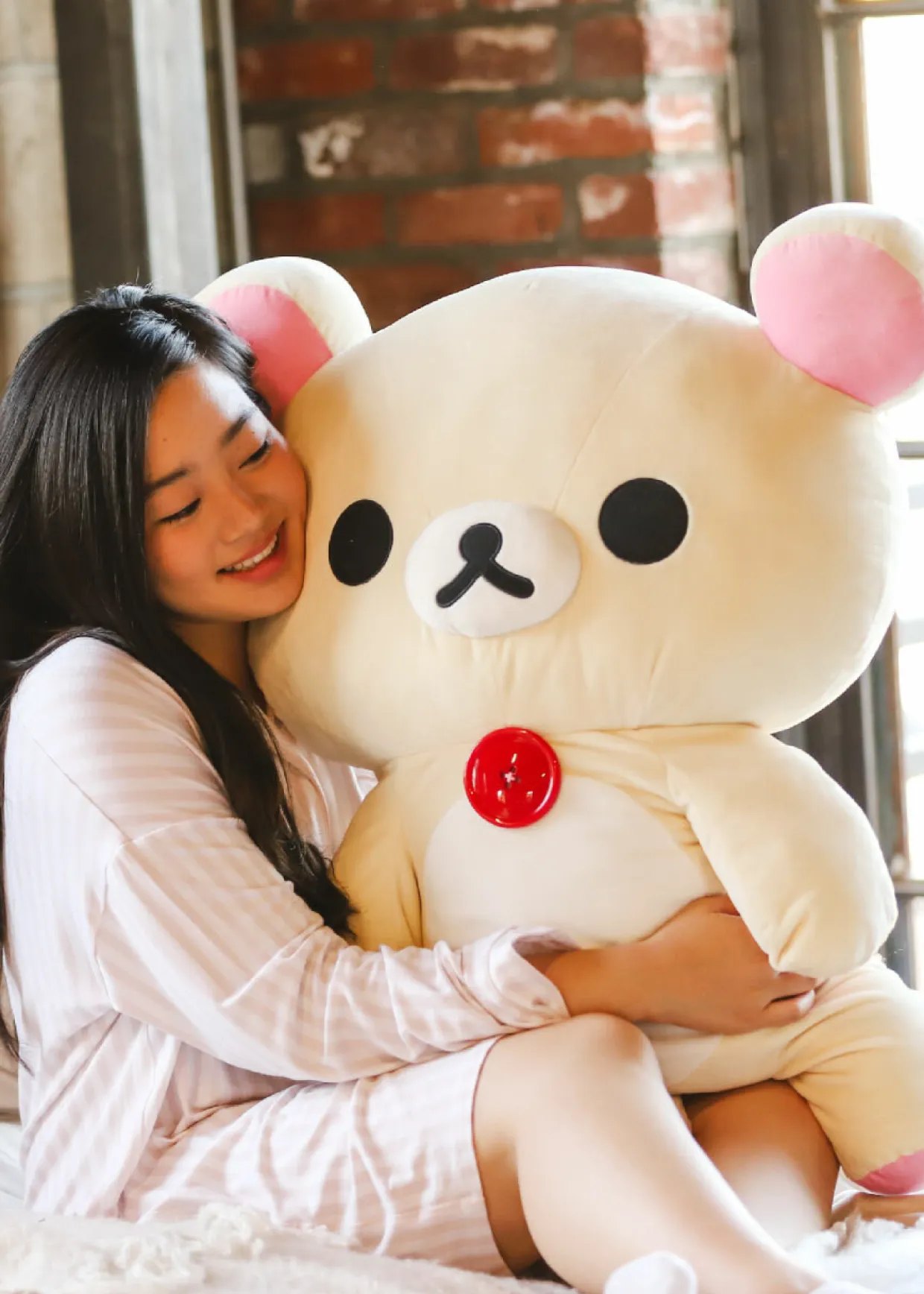 korilakkuma_sanx_original_plush__jumbo_2.webp Rilakkuma Ko San-X Original Plush - Jumbo | Rilakkuma | Plush