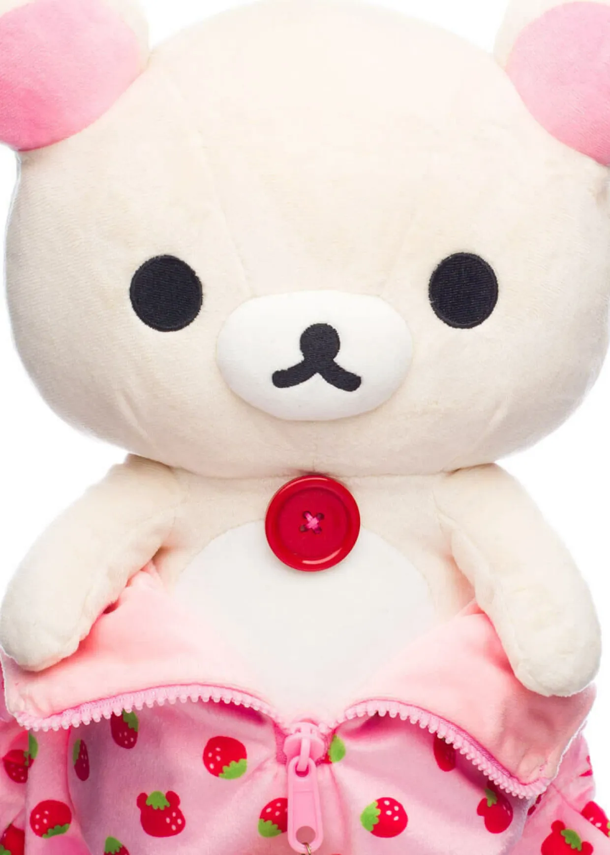 Rilakkuma Ko San-X Original Strawberry Pattern Pink Sleeping Bag Plush | Rilakkuma | Plush