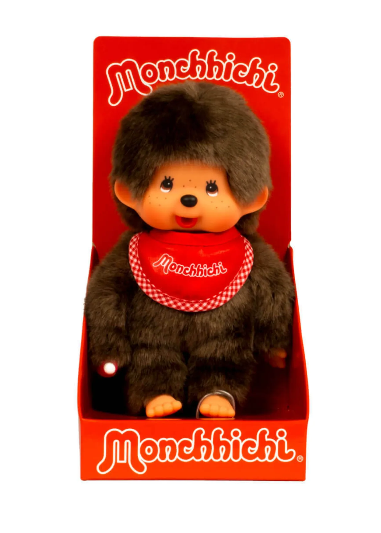 monchhichi_classic_plush_toy__red_6.webp Monchhichi Classic Plush Toy - Red | Monchhichi | Plush