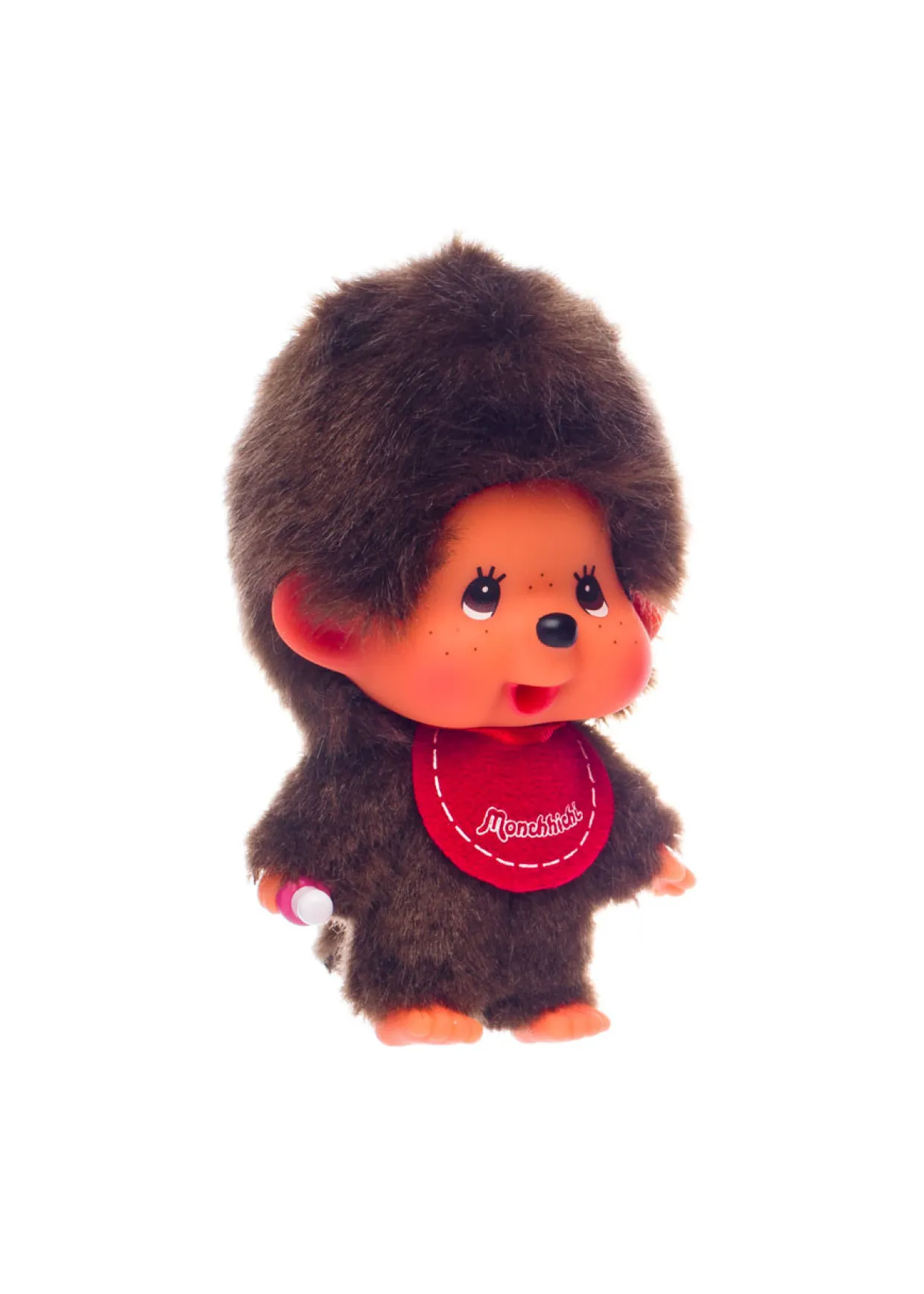 Monchhichi Mini Doll Boy With Big Head and Pacifier Plush | Monchhichi | Plush