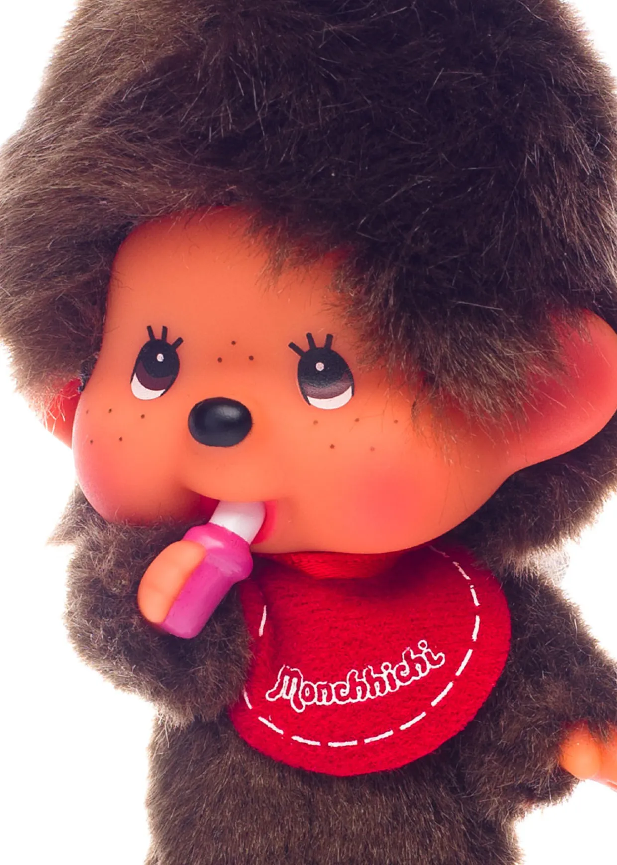 Monchhichi Mini Doll Boy With Big Head and Pacifier Plush | Monchhichi | Plush