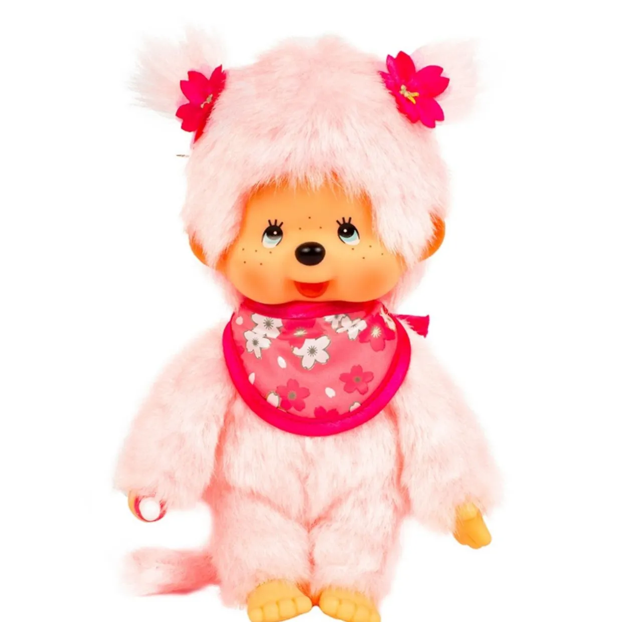 Monchhichi Sakura (Cherry Blossom) Girl Plush Toy - Pink | Monchhichi | Plush