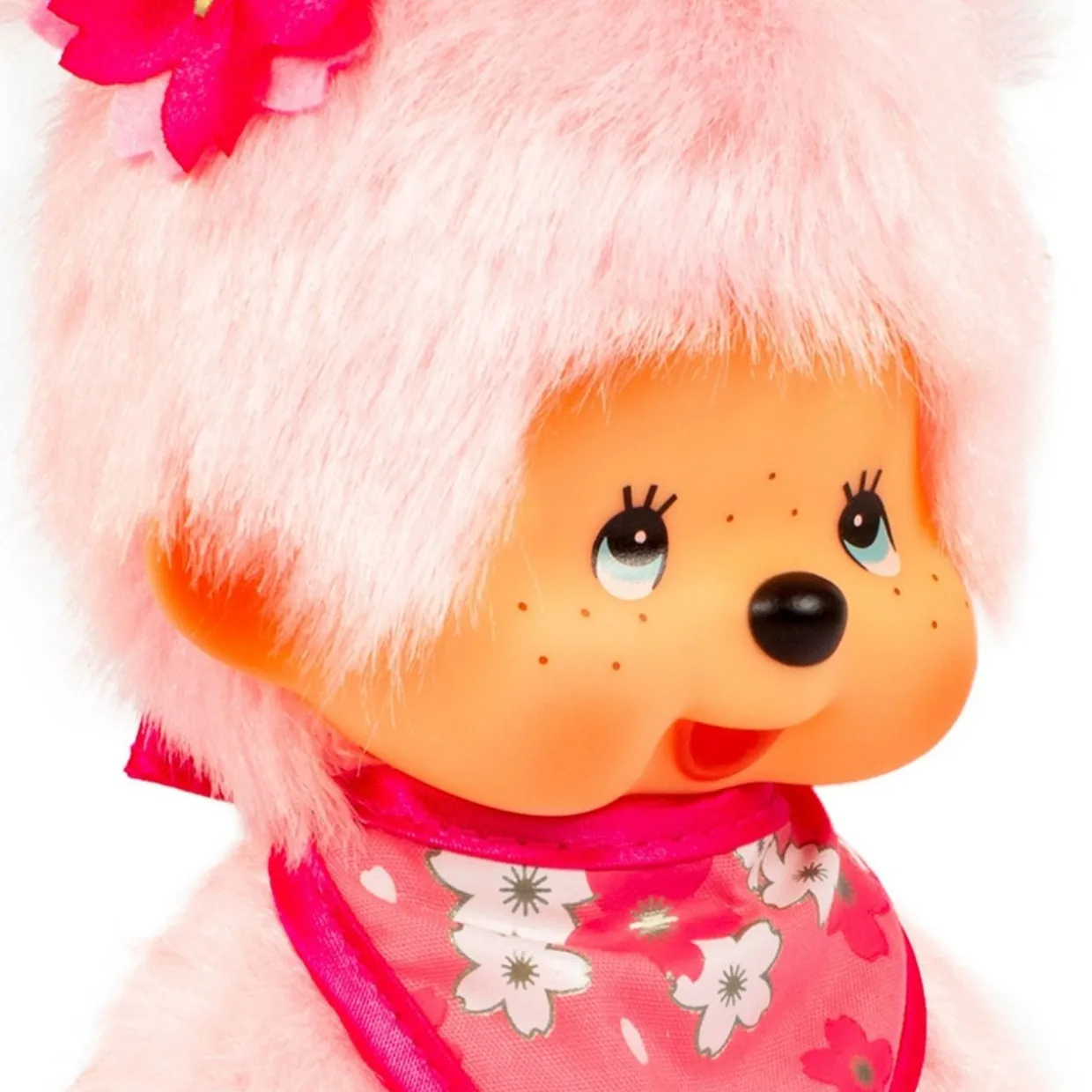 Monchhichi Sakura (Cherry Blossom) Girl Plush Toy - Pink | Monchhichi | Plush
