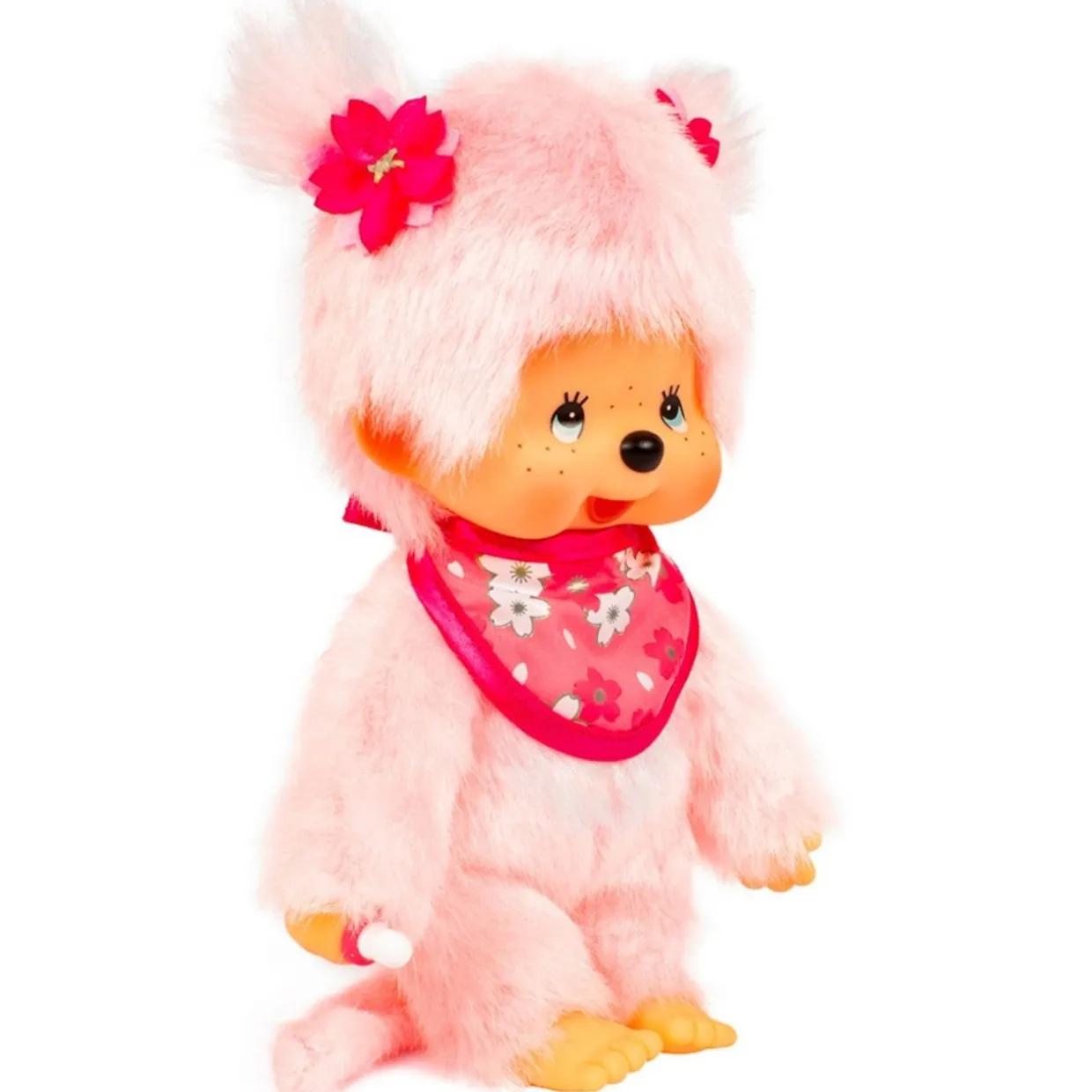 monchhichi_sakura_cherry_blossom_girl_plush_toy__pink_2.webp Monchhichi Sakura (Cherry Blossom) Girl Plush Toy - Pink | Monchhichi | Plush