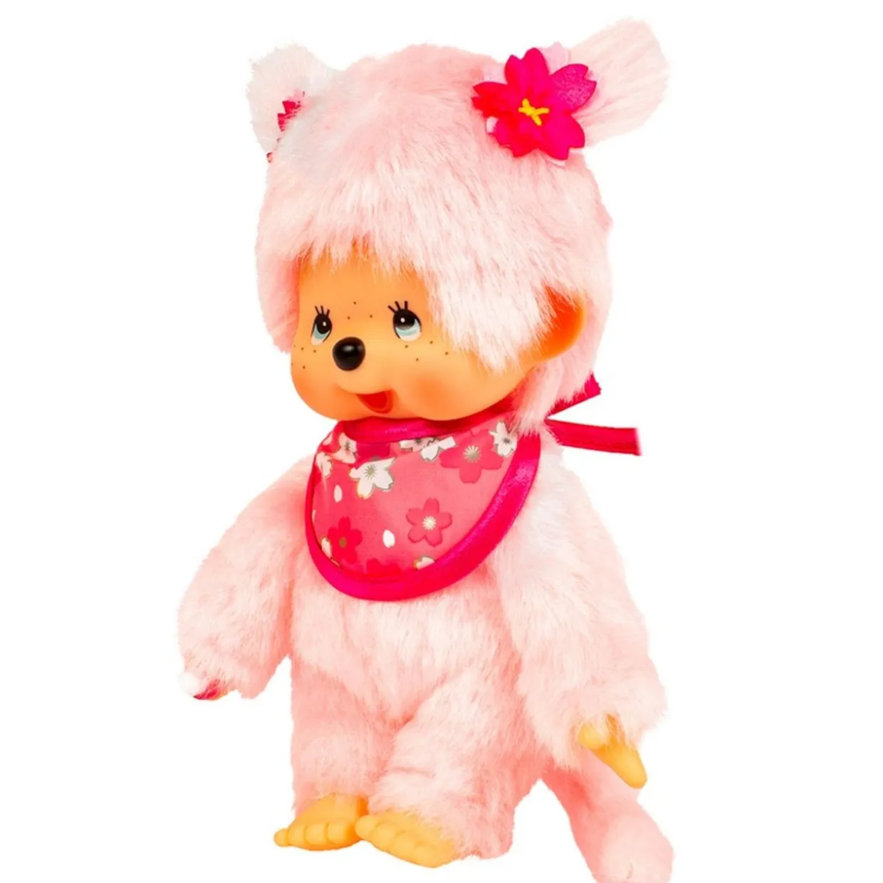 monchhichi_sakura_cherry_blossom_girl_plush_toy__pink_4.webp Monchhichi Sakura (Cherry Blossom) Girl Plush Toy - Pink | Monchhichi | Plush