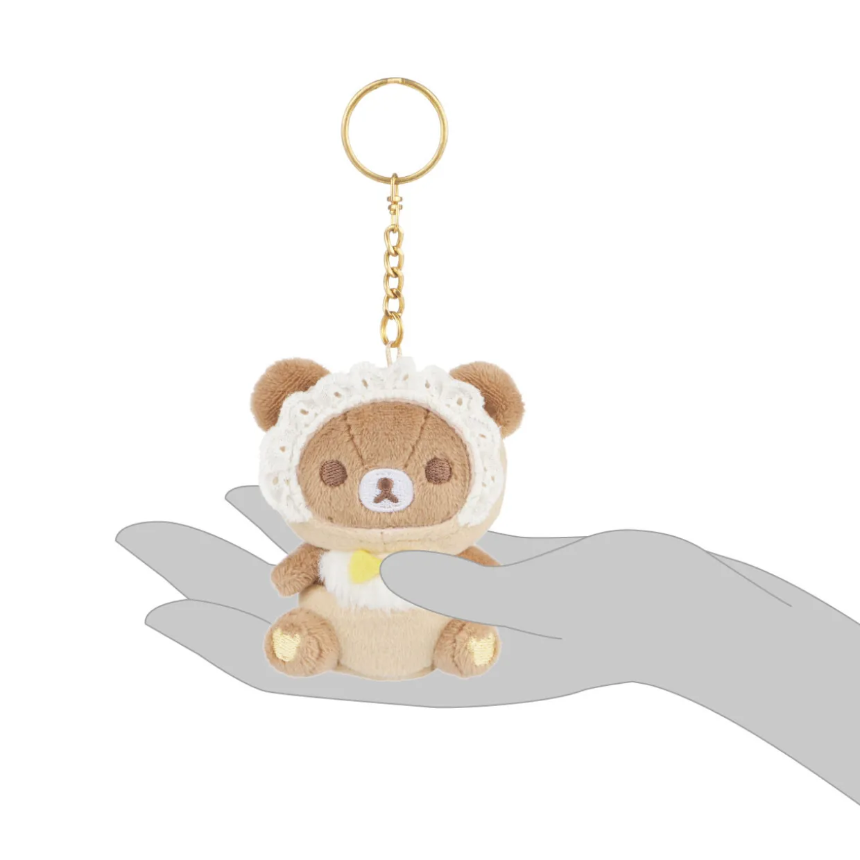 Rilakkuma San-X Original Baby Bonnet Series Keychain Blind Box - 1pc | Blind Boxes