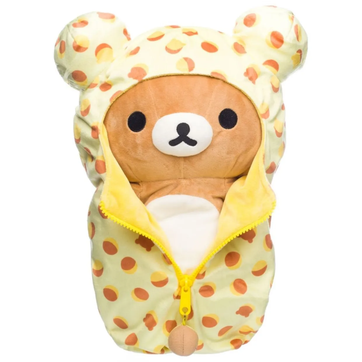 Rilakkuma San-X Original Castella Cake Pattern Sleeping Bag Plush | Rilakkuma | Plush