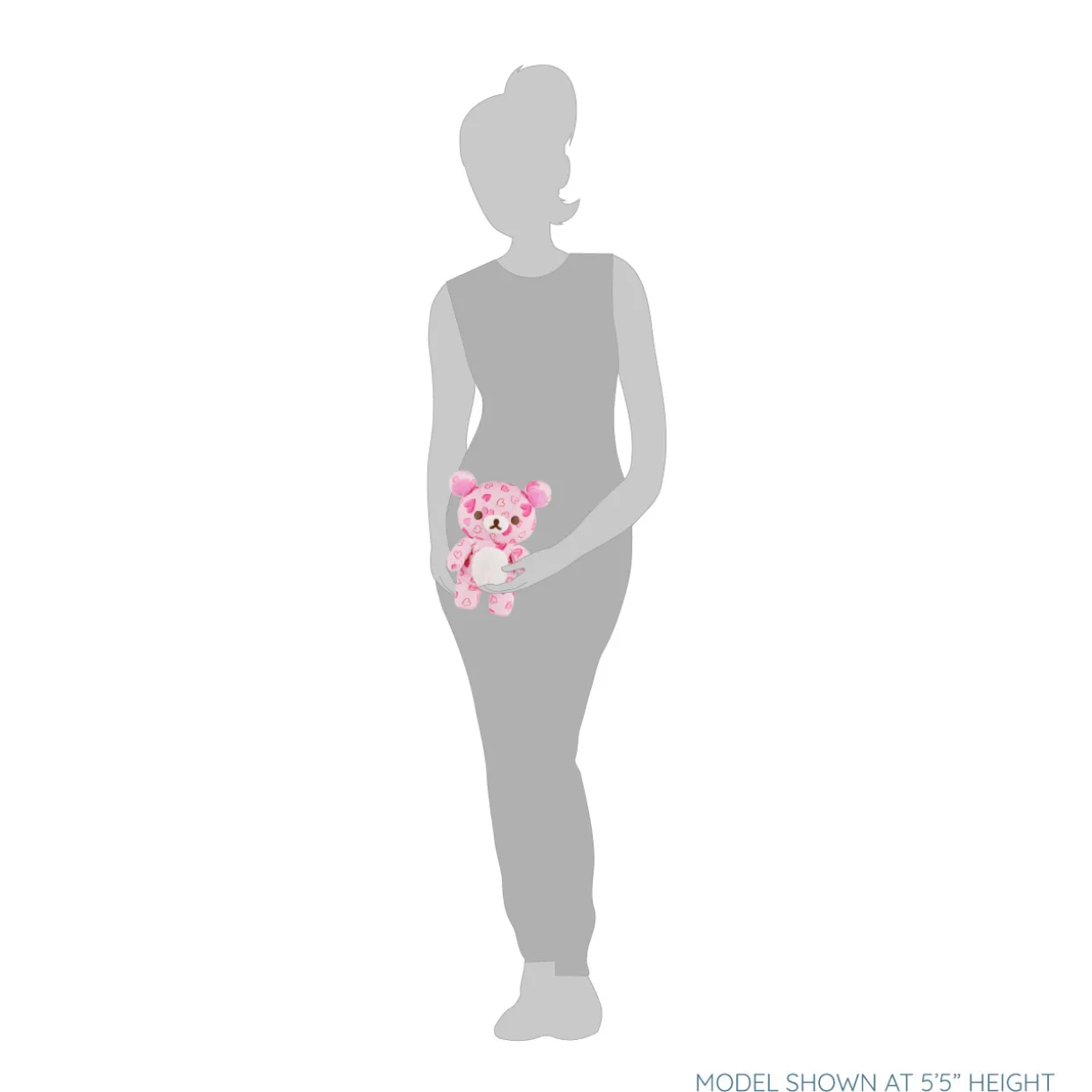 Rilakkuma San-X Original Forever Love Series Plush - Pink/Red | Rilakkuma | Plush