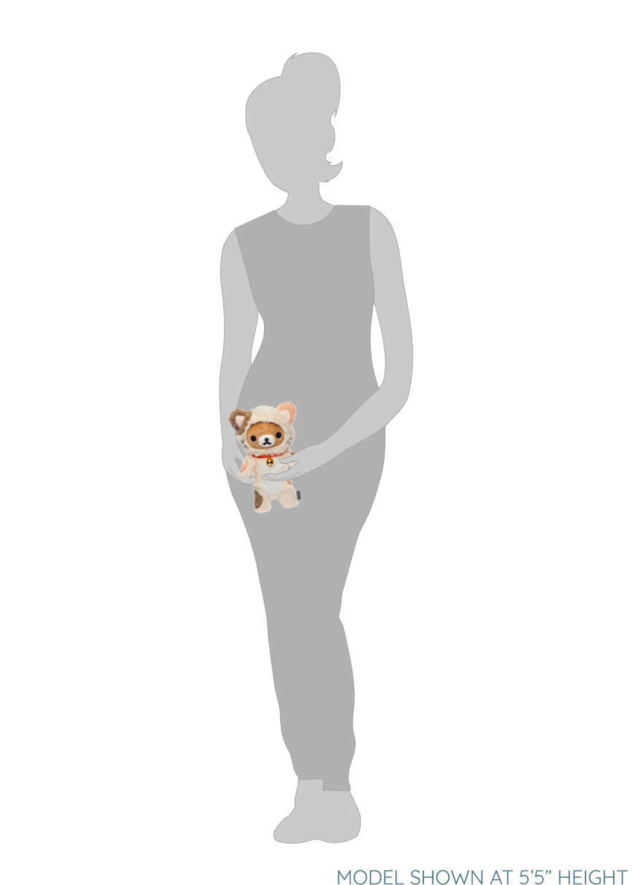 Rilakkuma San-X Original In A Fluffy Huggable Cat Costume | Rilakkuma | Plush