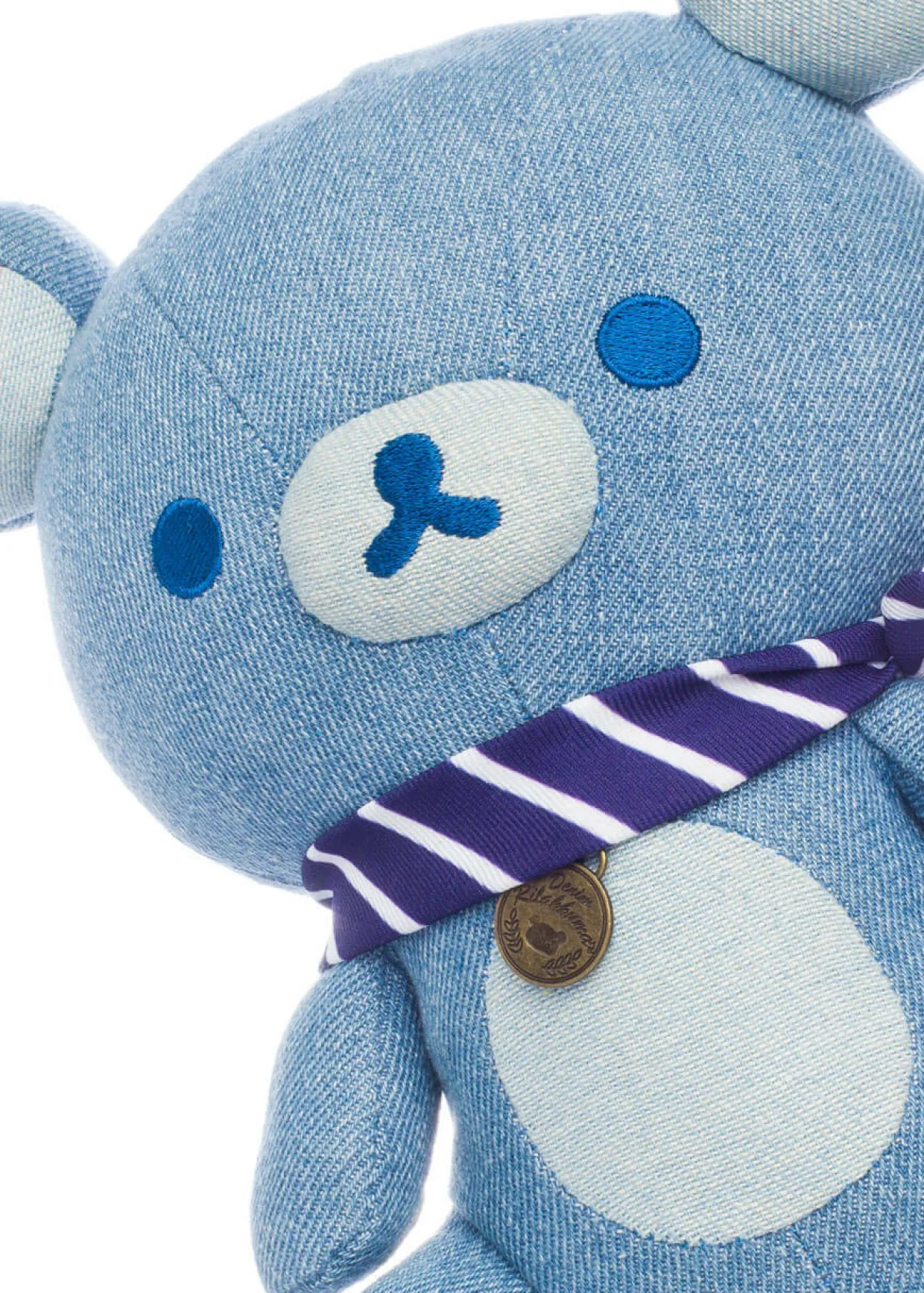 rilakkuma_sanx_original_in_denim_plush_2.webp Rilakkuma San-X Original in Denim Plush | Rilakkuma | Plush