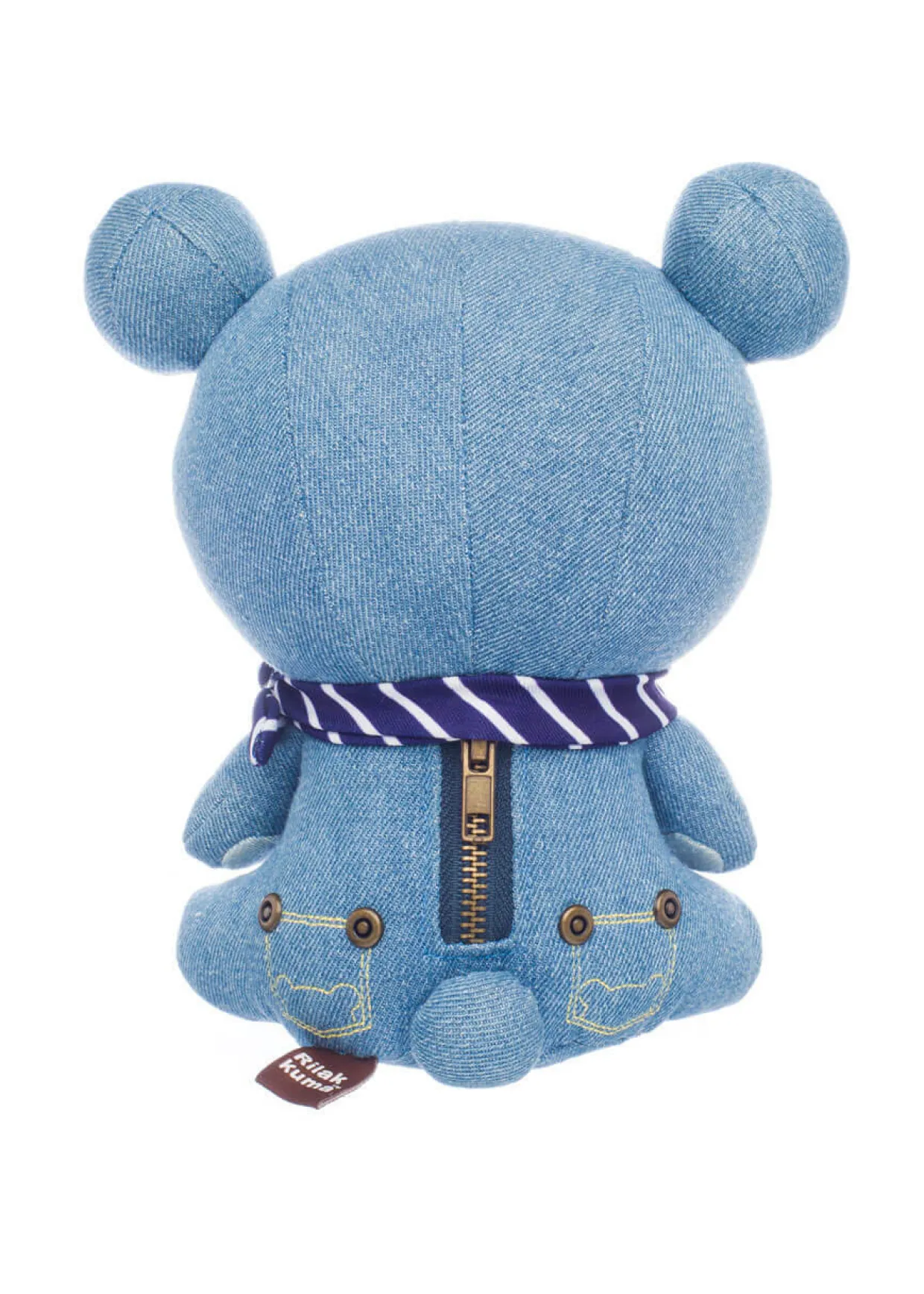rilakkuma_sanx_original_in_denim_plush_3.webp Rilakkuma San-X Original in Denim Plush | Rilakkuma | Plush