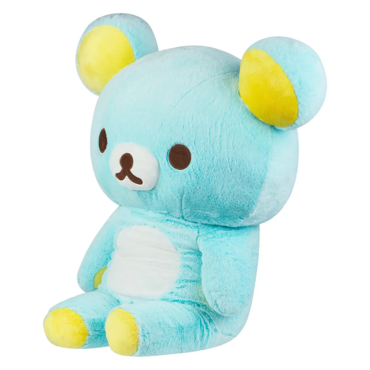 rilakkuma_sanx_original_long_pile_sherbet_series_jumbo_plush__blue_4.webp Rilakkuma San-X Original Long Pile Sherbet Series JUMBO Plush - Blue | Rilakkuma | Plush