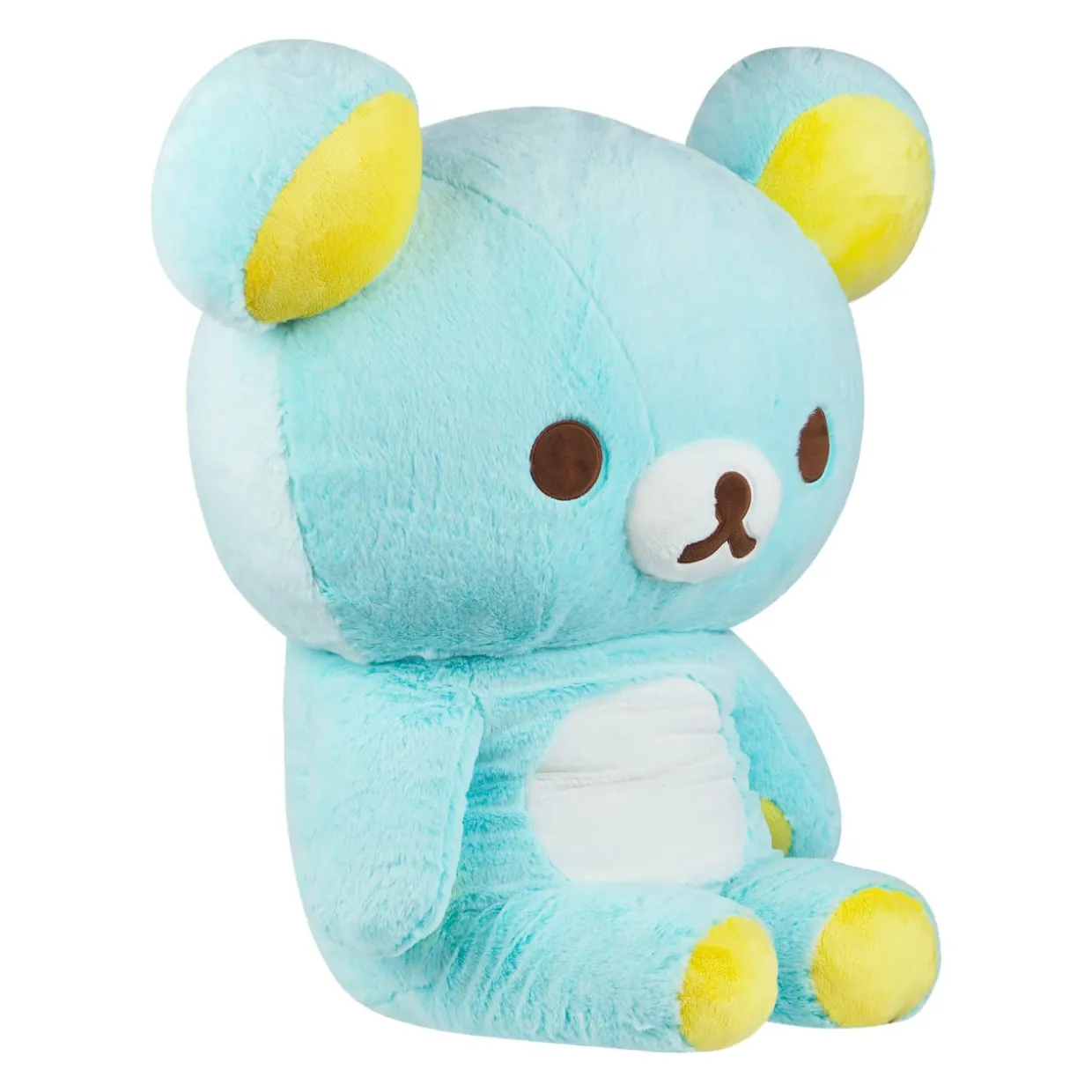 rilakkuma_sanx_original_long_pile_sherbet_series_jumbo_plush__blue_6.webp Rilakkuma San-X Original Long Pile Sherbet Series JUMBO Plush - Blue | Rilakkuma | Plush