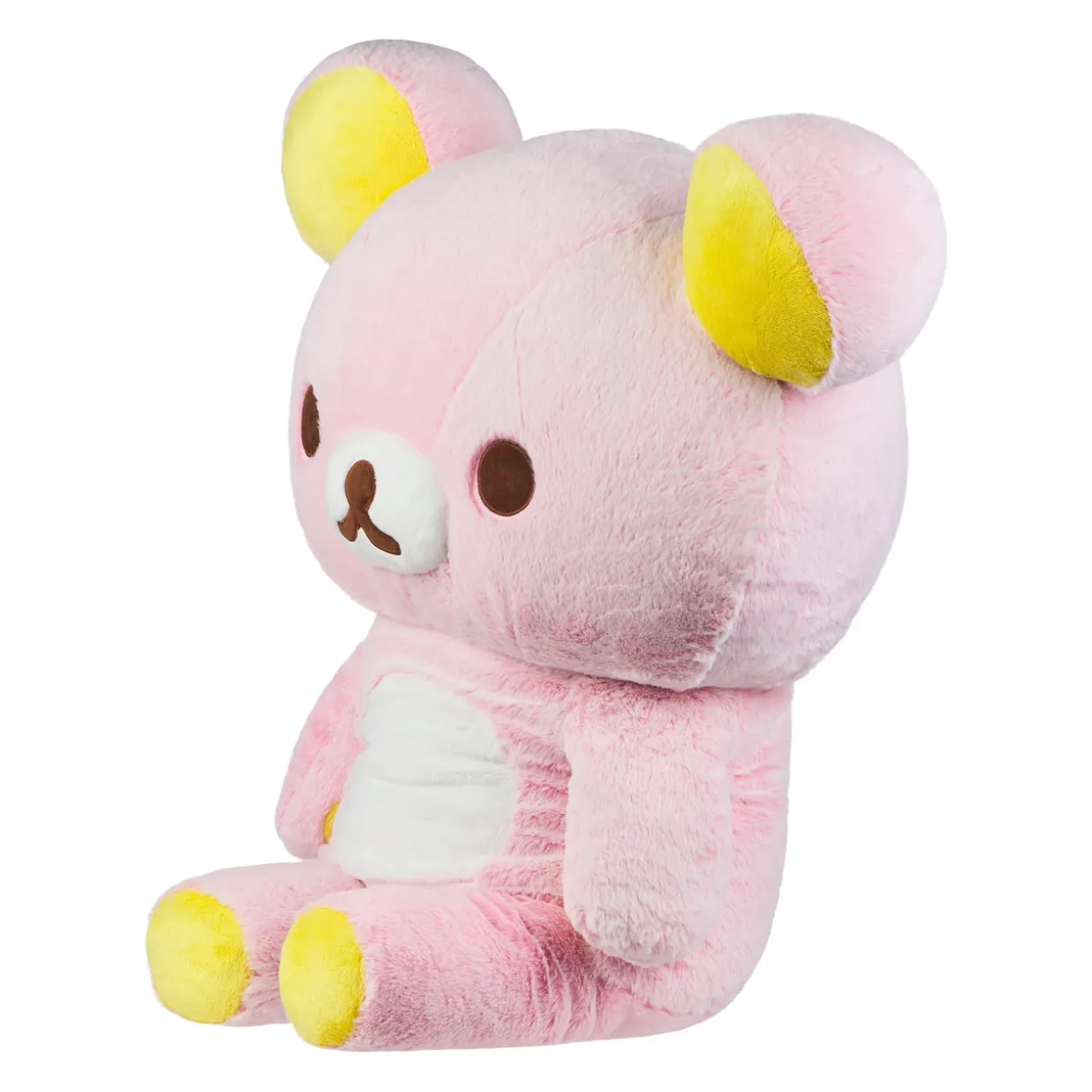 Rilakkuma San-X Original Long Pile Sherbet Series JUMBO Plush - Soft Pink | Rilakkuma | Plush
