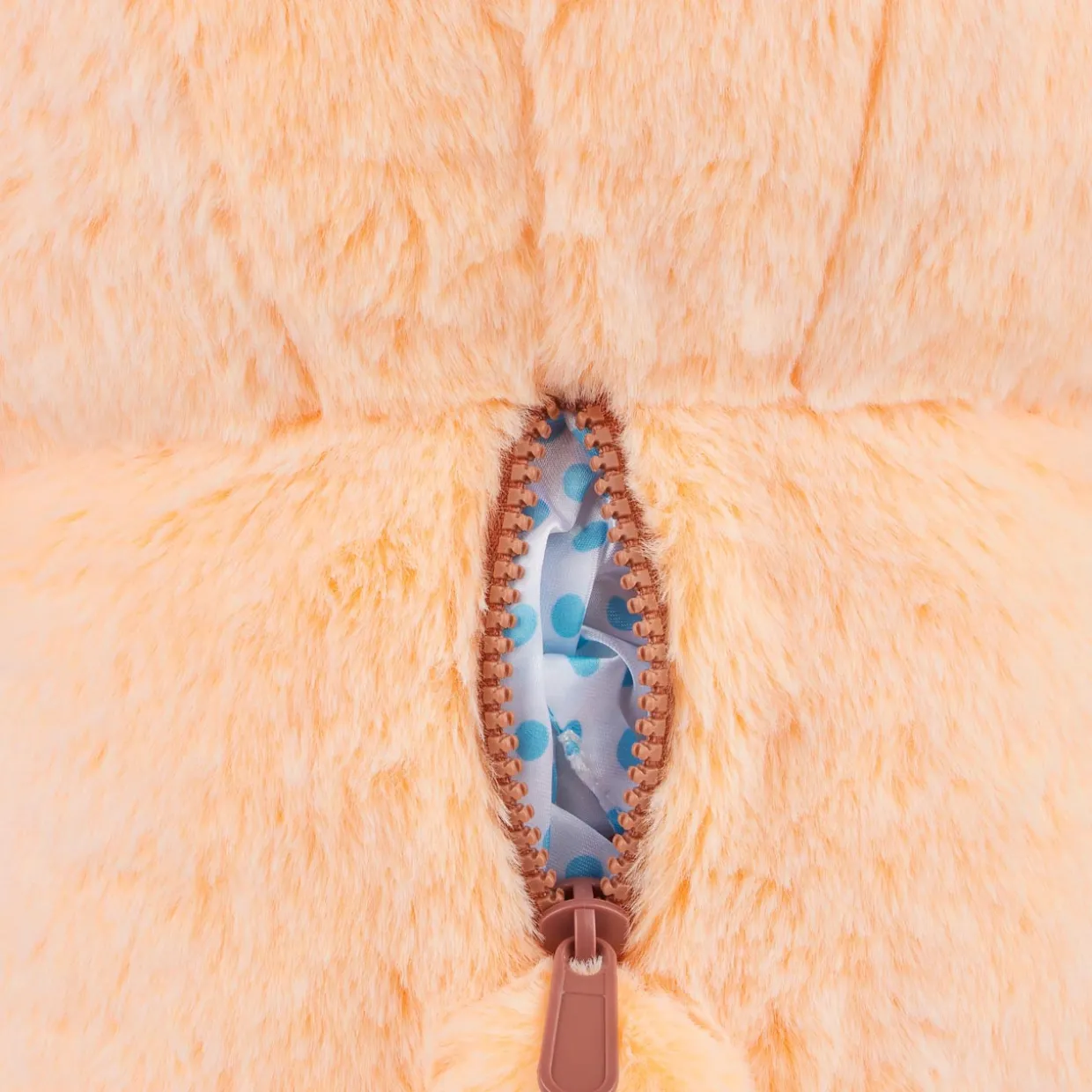 Rilakkuma San-X Original Long Pile Sherbet Series Plush - Orange | Rilakkuma | Plush