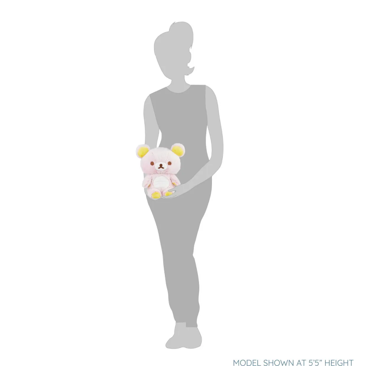 Rilakkuma San-X Original Long Pile Sherbet Series Plush - Soft Pink | Rilakkuma | Plush