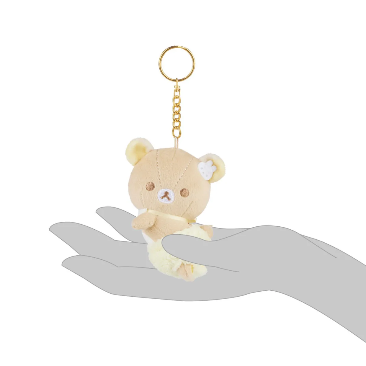 Rilakkuma San-X Original Minna De Usausababy Series Keychain Plush | Rilakkuma | Keychains