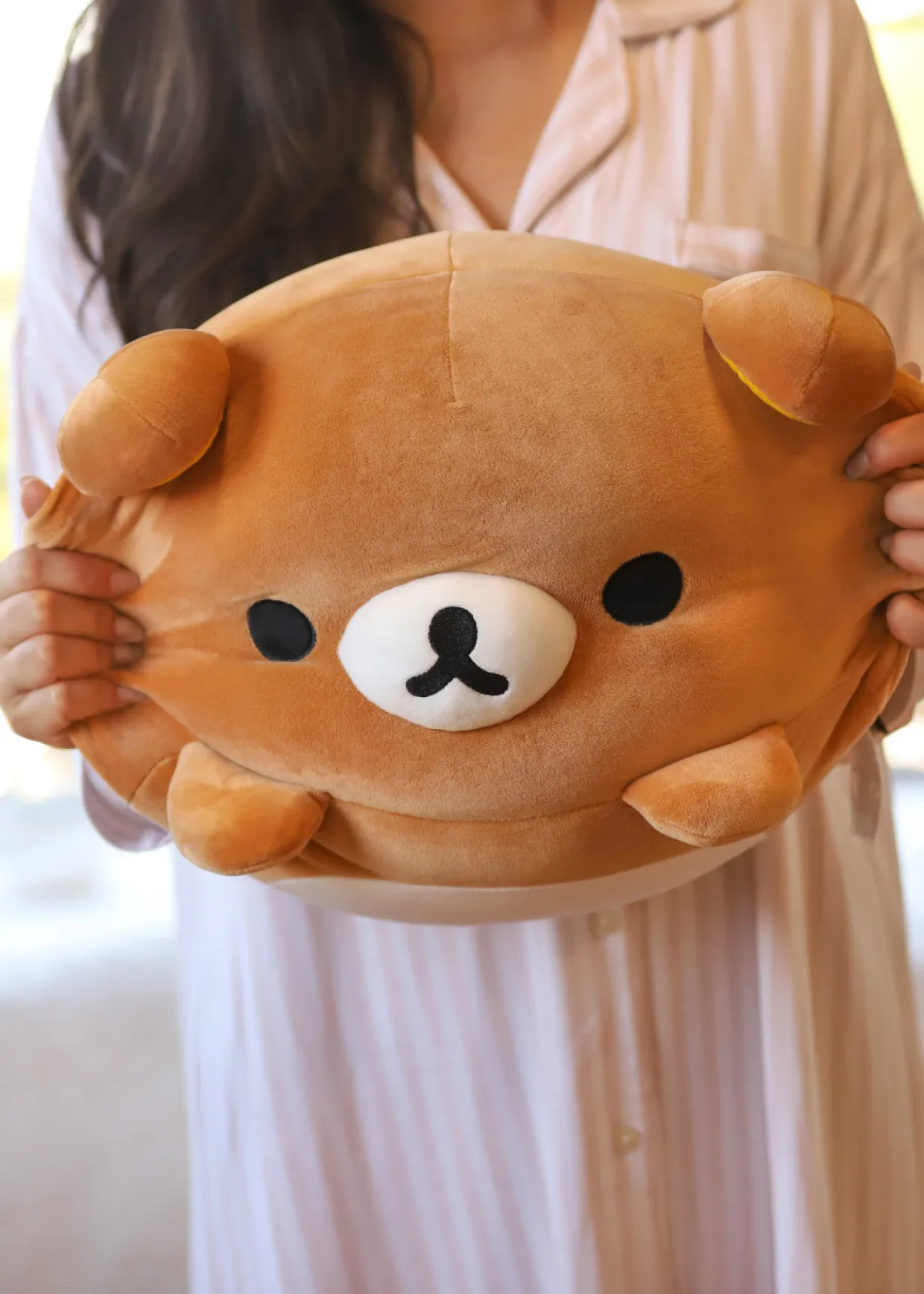 rilakkuma_sanx_original_mochi_cushion_plush_2.webp Rilakkuma San-X Original Mochi Cushion Plush | Rilakkuma | Plush