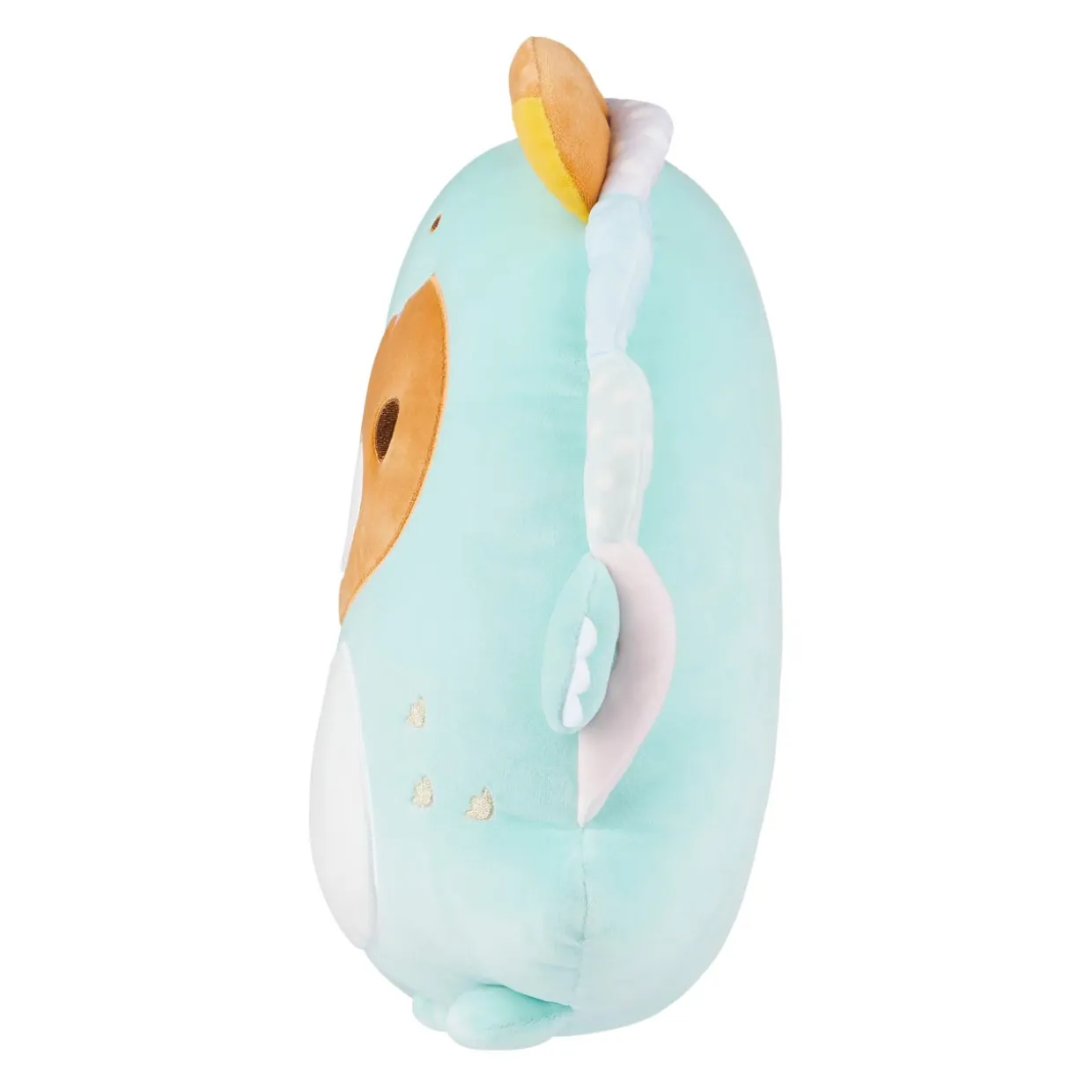 Rilakkuma San-X Original Plays with Dino Flat Mochi Series Plush - Pastel Green | Rilakkuma | Plush