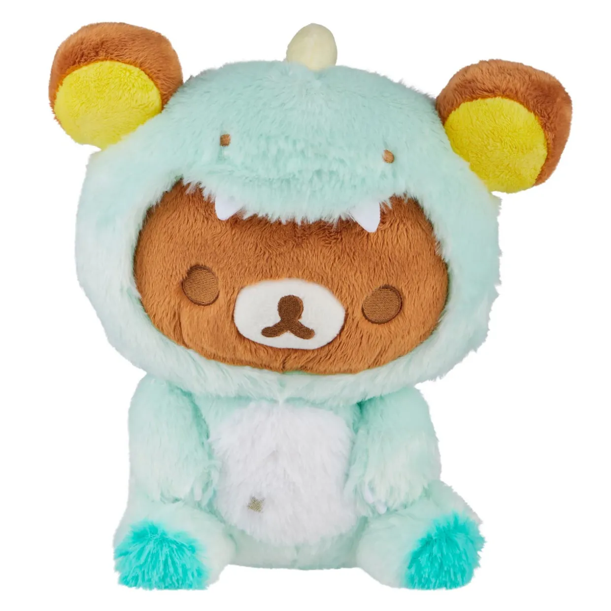 Rilakkuma San-X Original Plays with Dino Series Plush - Pastel Green | Rilakkuma | Plush