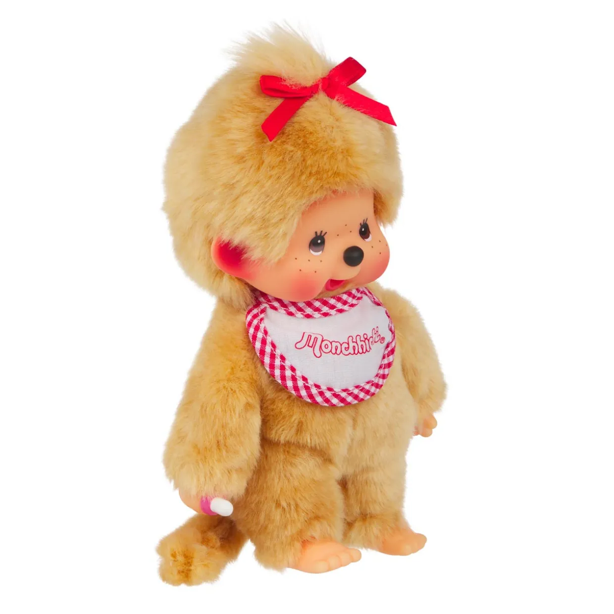 sekiguchi_monchhichi_beige_girl_with_bib__redwhite_4.webp Monchhichi Sekiguchi Beige Girl With Bib - Red/White | Monchhichi | Plush